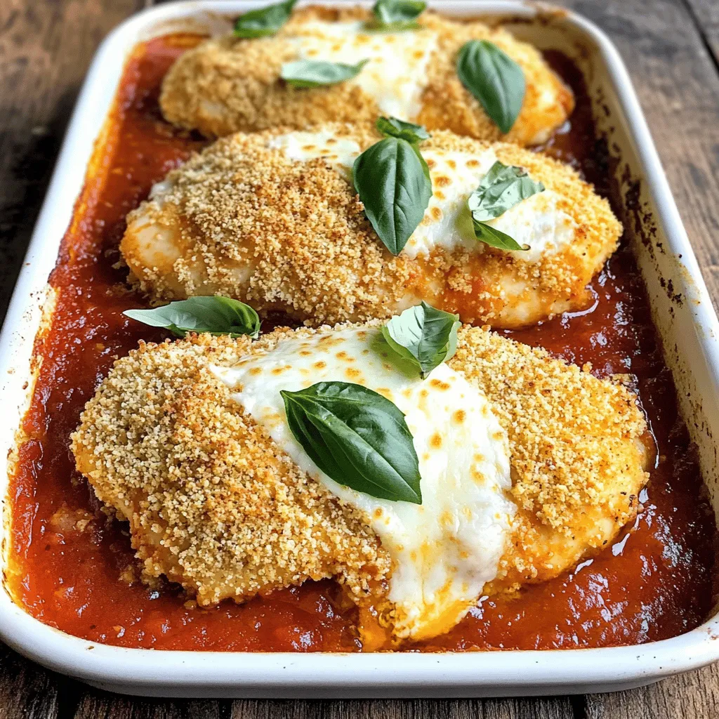 Oven-Baked Chicken Parmesan Simple and Tasty Recipe