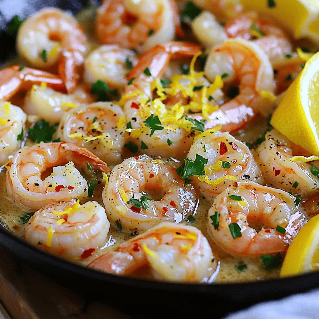 Lemon Garlic Shrimp Flavorful and Quick Dinner Recipe