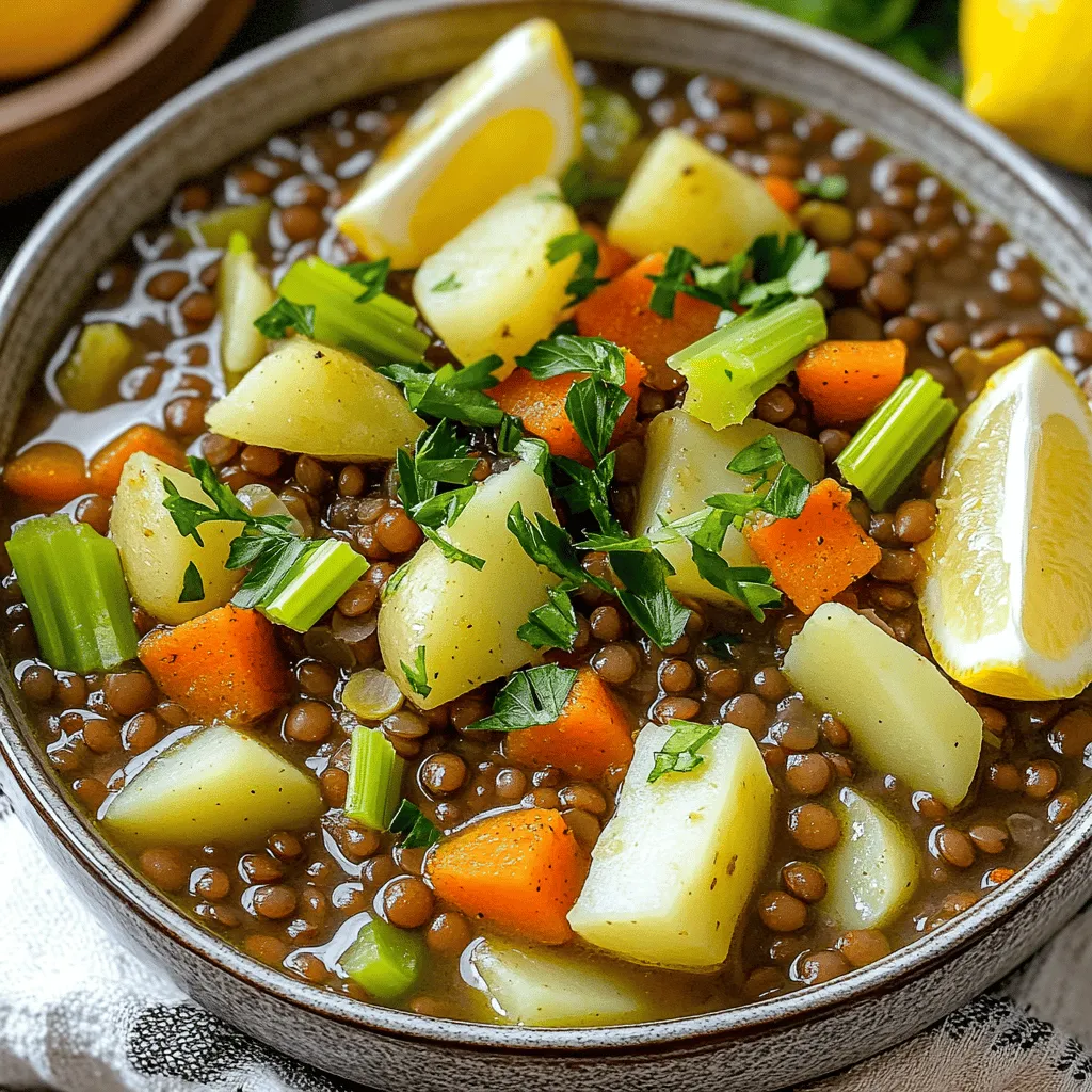 Iraqi Lentil Soup Flavorful and Nourishing Recipe