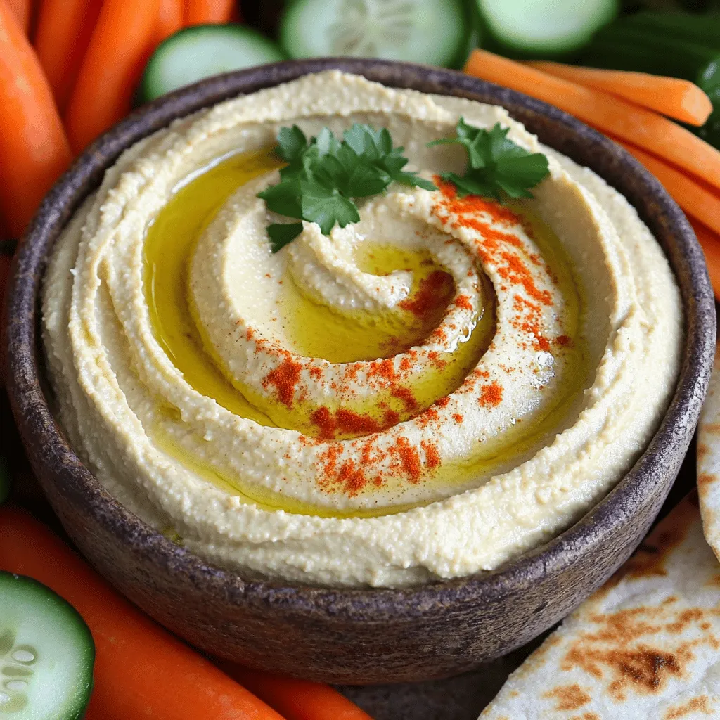 Easy Hummus Recipe Creamy and Flavorful Spread