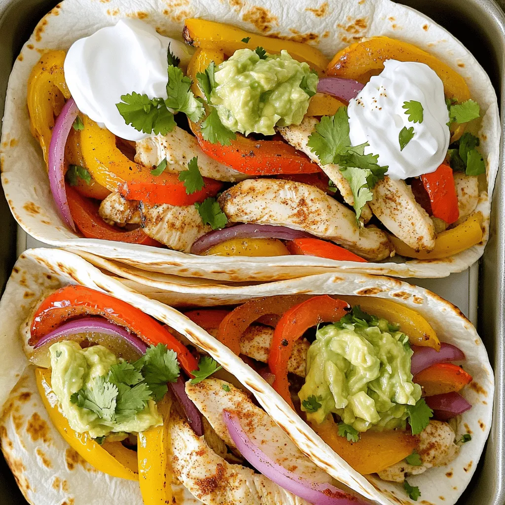 Oven-Baked Chicken Fajitas Simple and Flavorful Meal