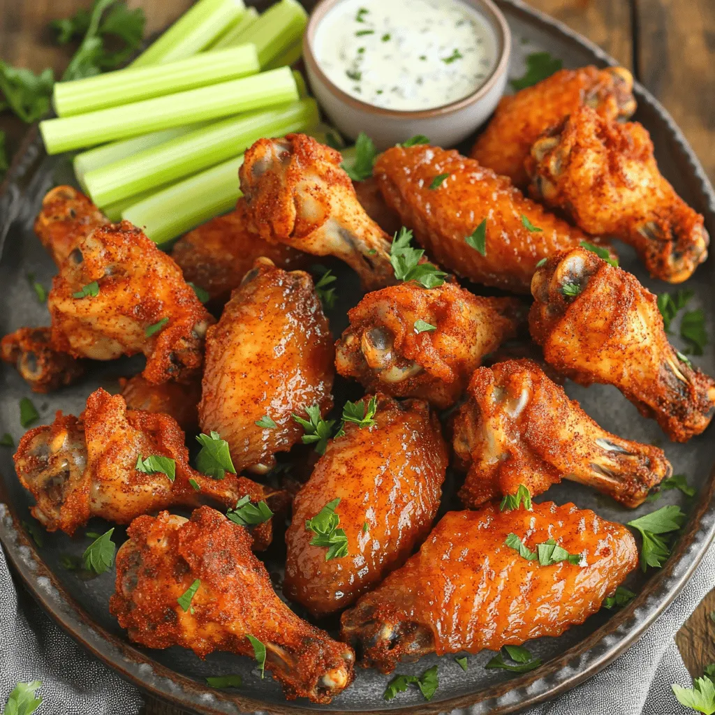 Crispy Dry Rub Chicken Wings Simple and Tasty Recipe