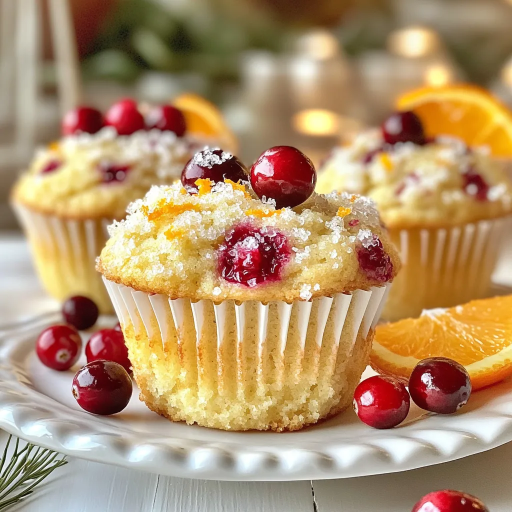 Cranberry Orange Muffins Irresistible Morning Treat