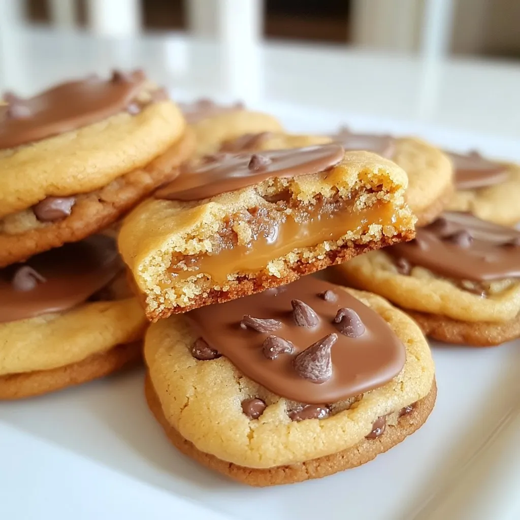 Twix Cookies Delightful and Easy Homemade Treat