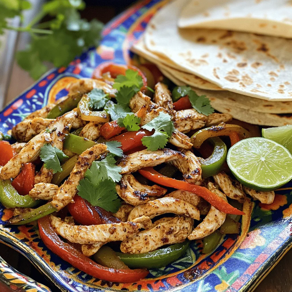 Easy Chicken Fajitas Flavorful and Quick Recipe