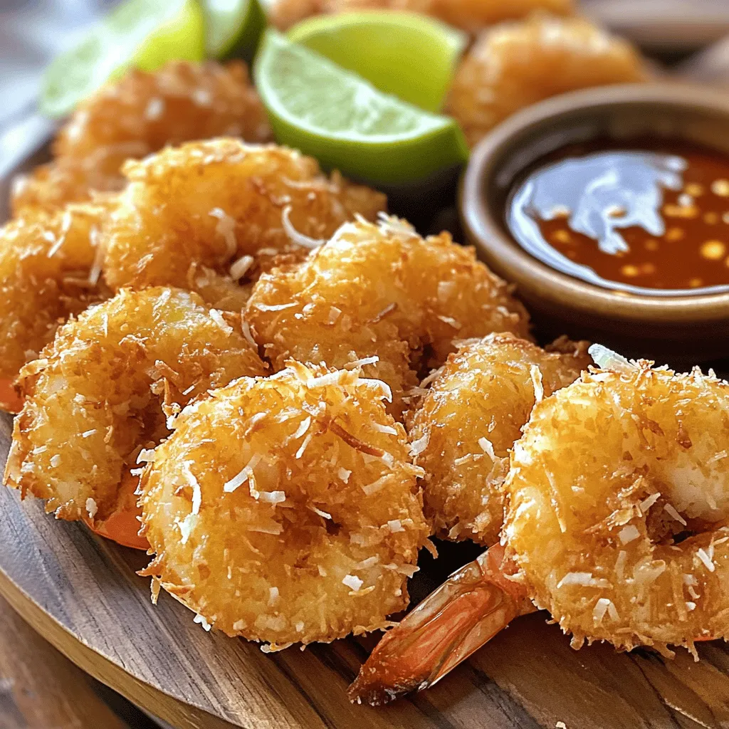 Air Fryer Crispy Coconut Shrimp Delightful and Easy