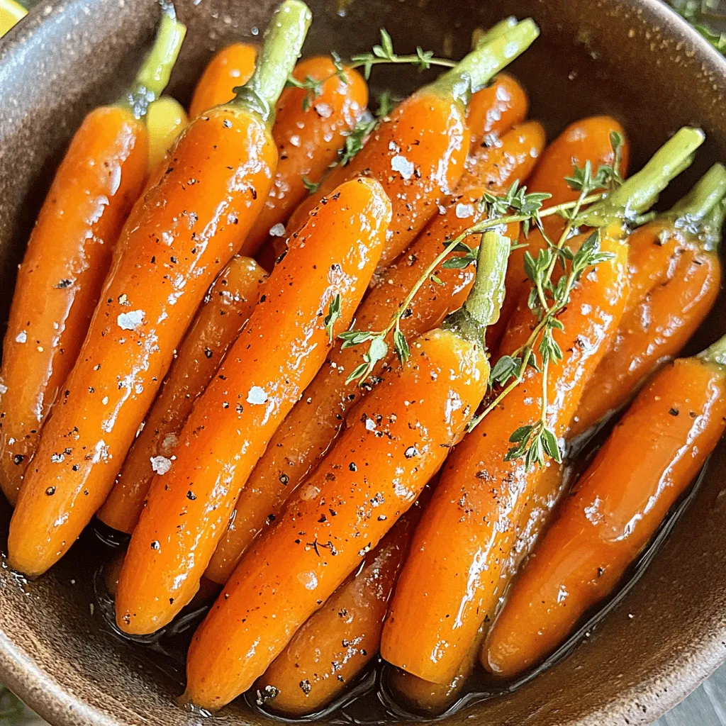 Maple Glazed Carrots Perfect for Any Meal