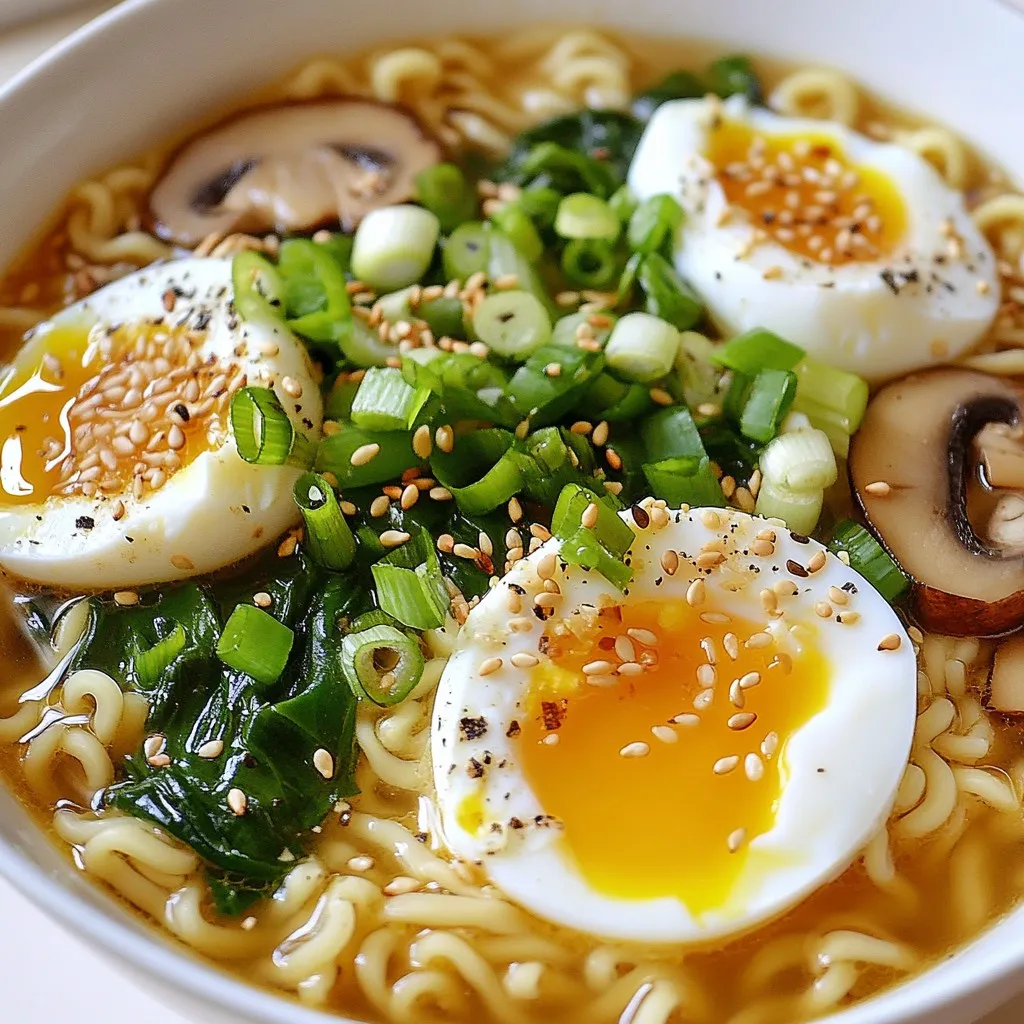 Savory Japanese Ramen Hack Quick and Easy Recipe
