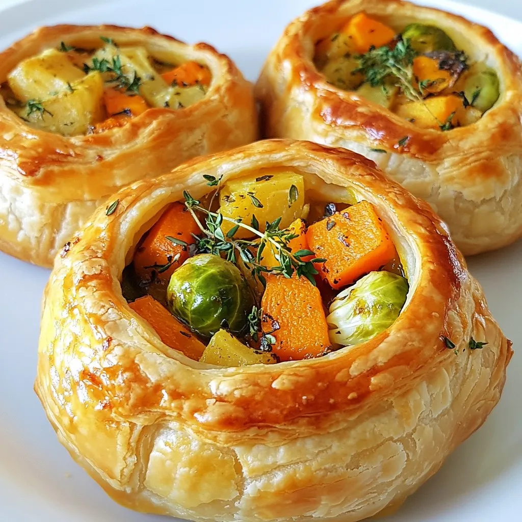 Autumn Vegetable Pot Pies Comforting and Hearty Dish