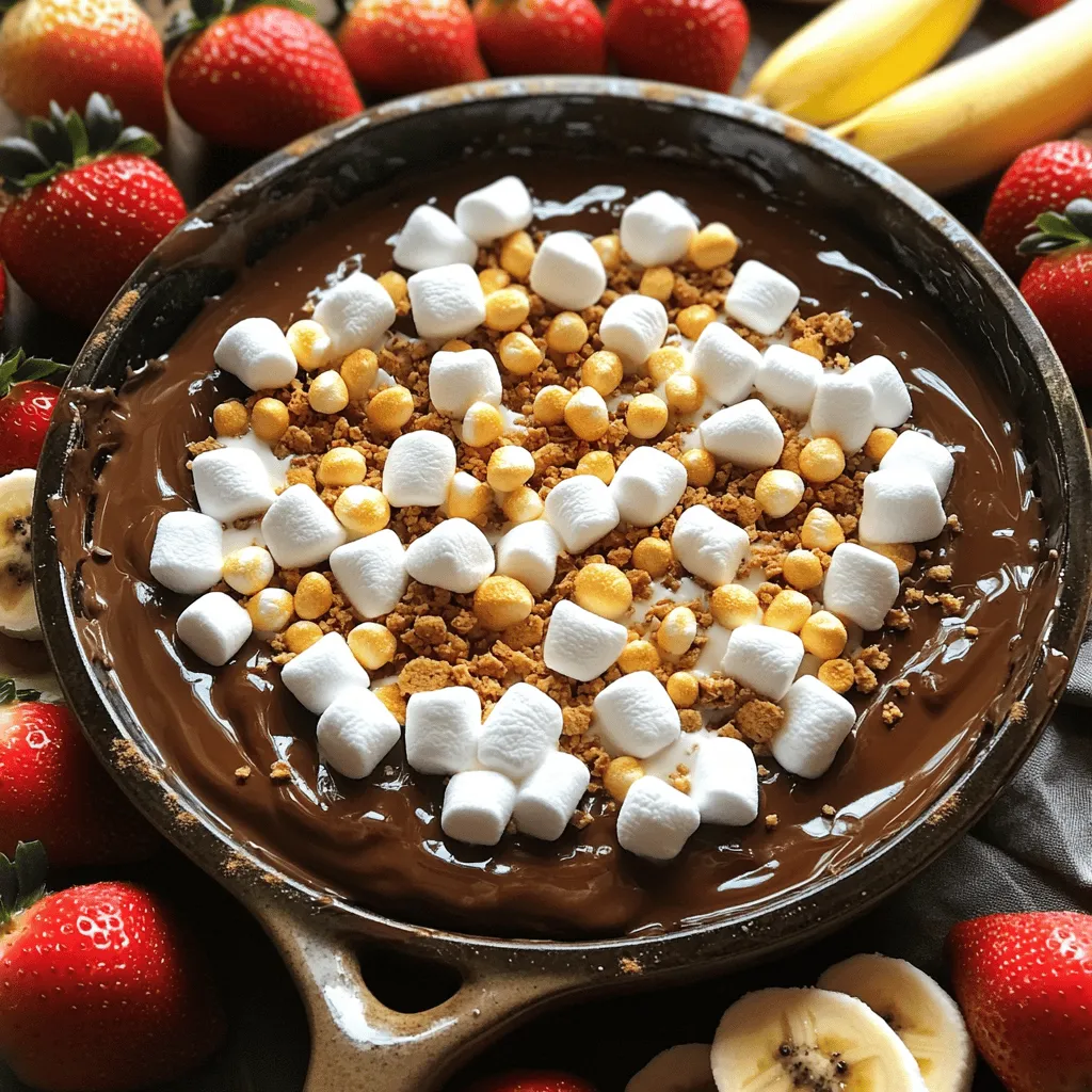 S&#8217;mores Dip Irresistible Chocolatey Treat to Share