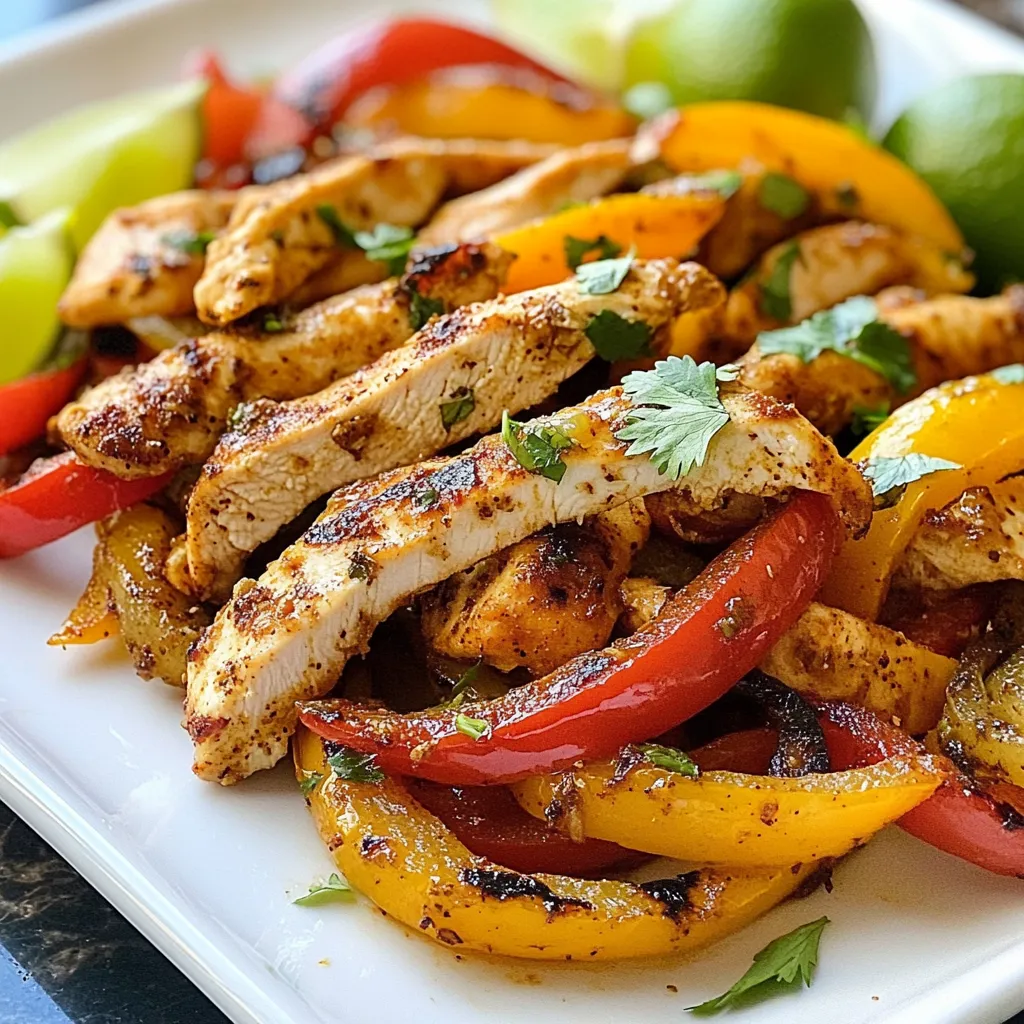 Sheet Pan Chicken Fajitas Flavorful and Easy Meal