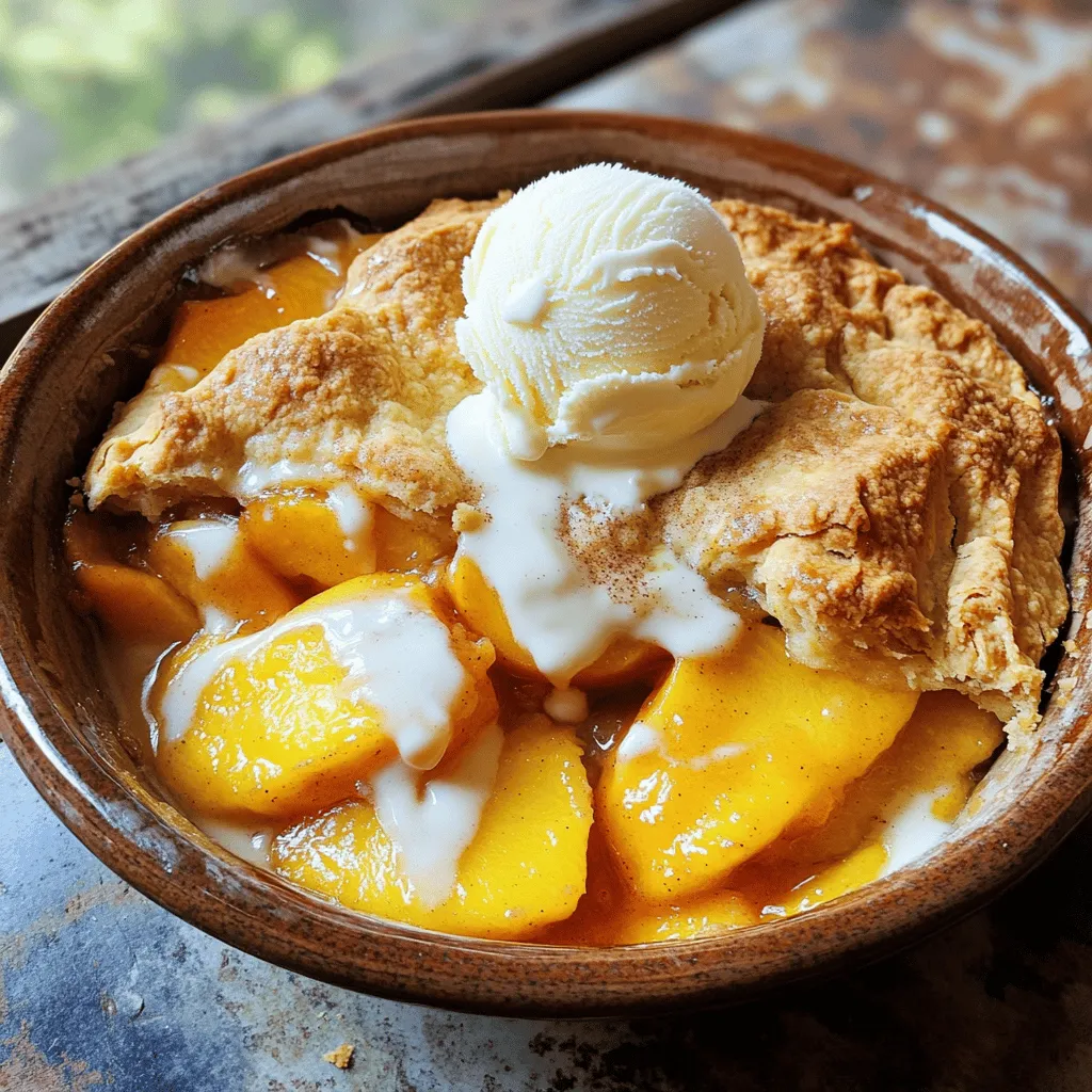 Fresh Peach Cobbler Flavorful and Easy Recipe Guide