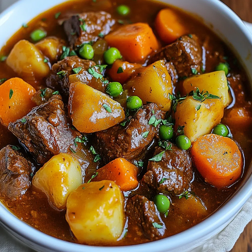 Crockpot Beef Stew Hearty and Comforting Meal