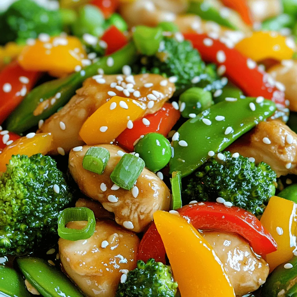 Savory Sesame Ginger Chicken Stir Fry Recipe