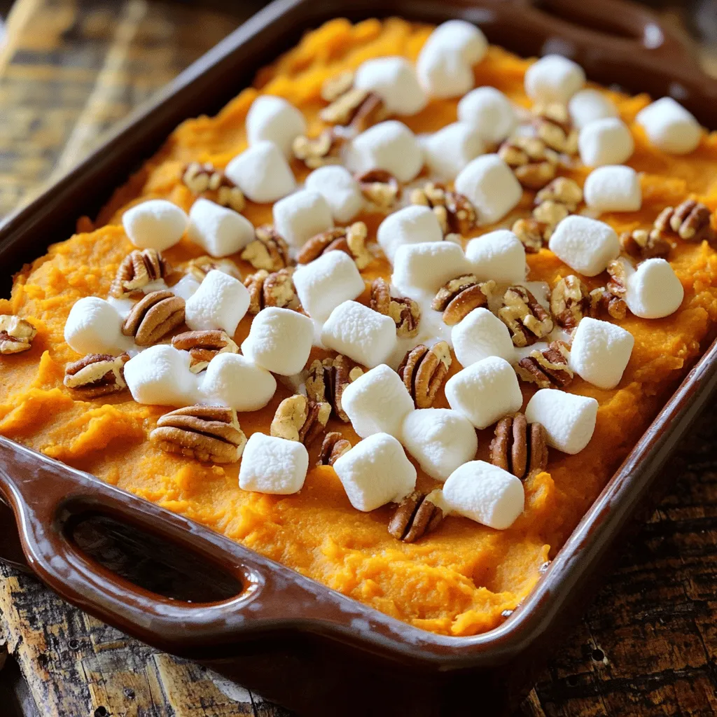 Easy Sweet Potato Casserole Simple and Flavorful Dish