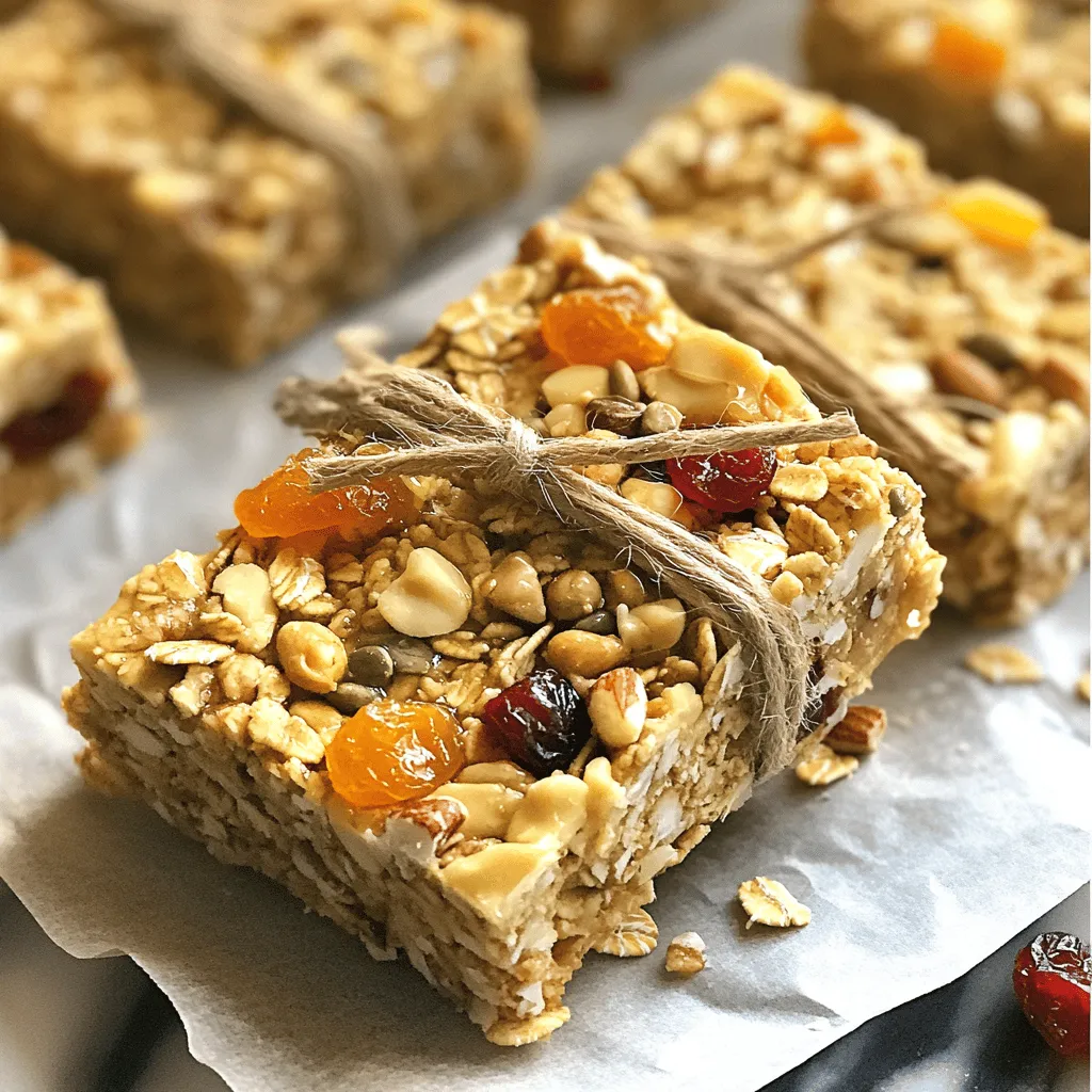 Homemade Granola Bars Easy and Tasty Snack Idea
