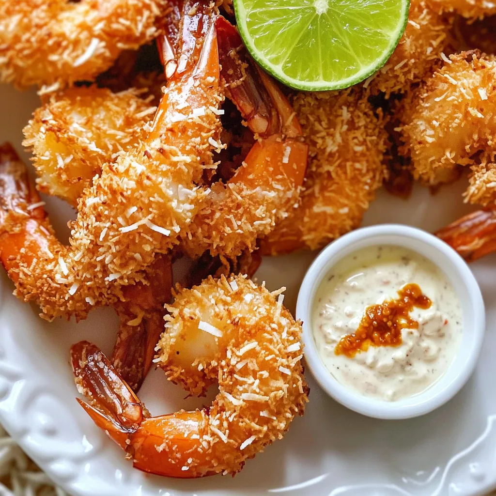 Air Fryer Coconut Shrimp with Chili Dip Delight