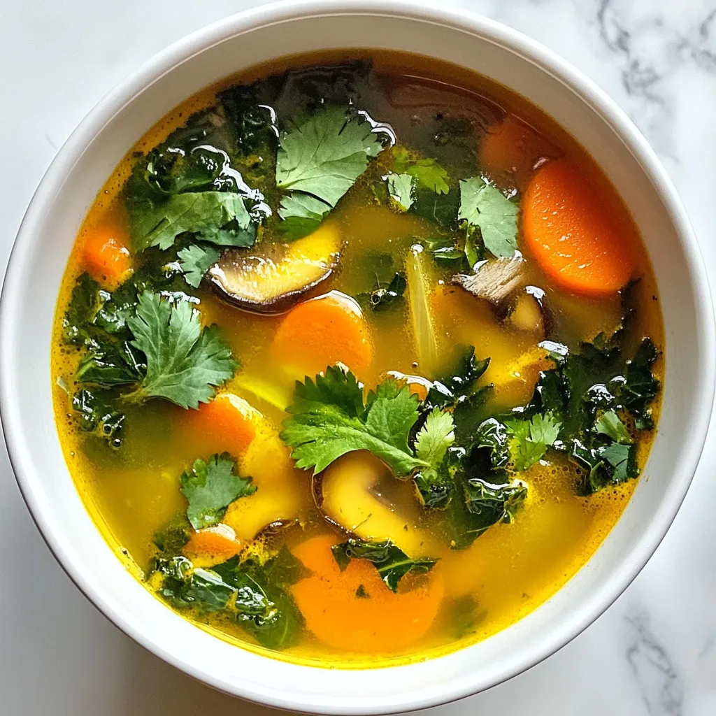 Ten Minute Immune Broth Quick and Healthy Recipe