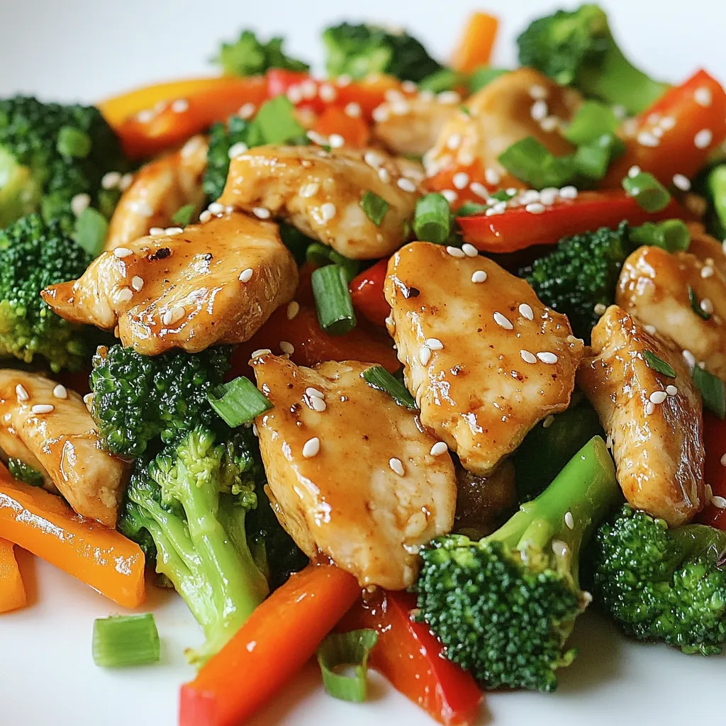Chicken and Broccoli Stir Fry Simple and Tasty Meal