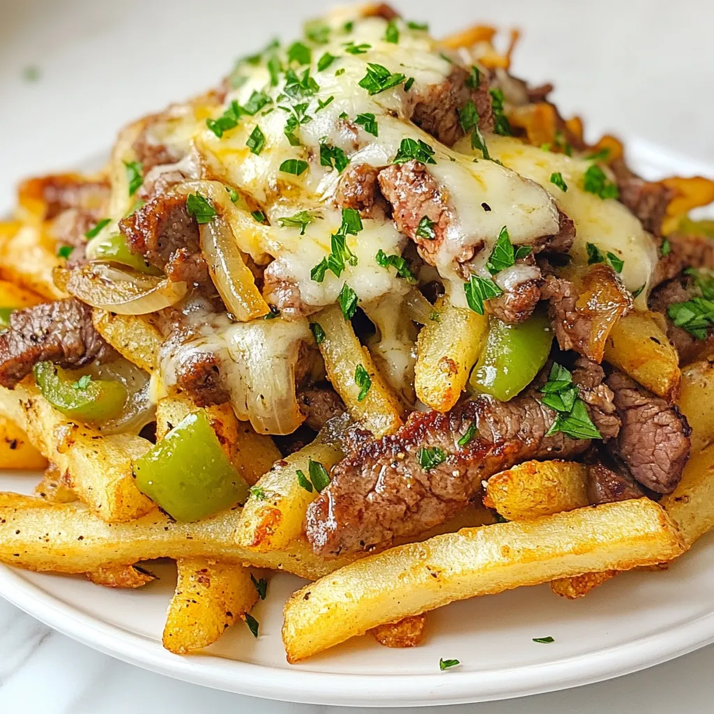 Philly Cheesesteak Fries Delicious and Easy Recipe