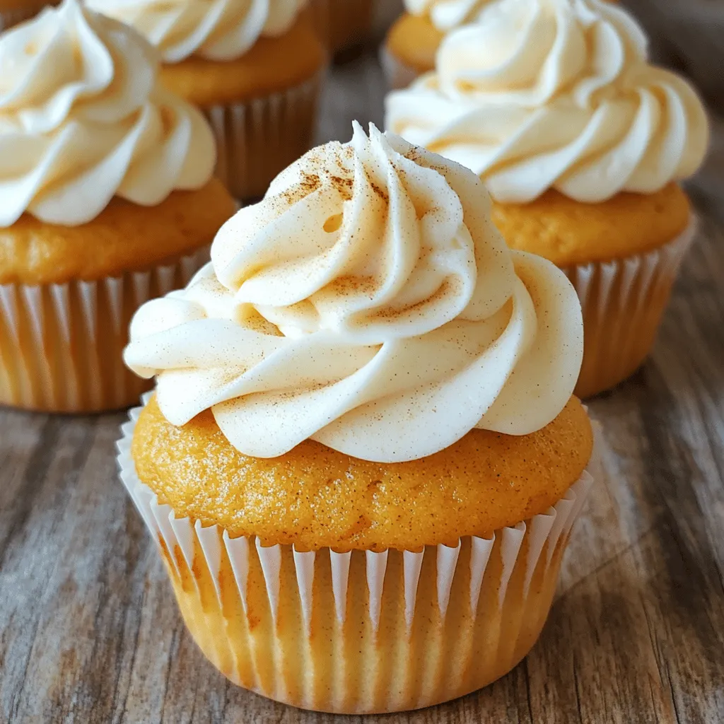 Pumpkin Spice Latte Cupcakes Delightful Fall Treat
