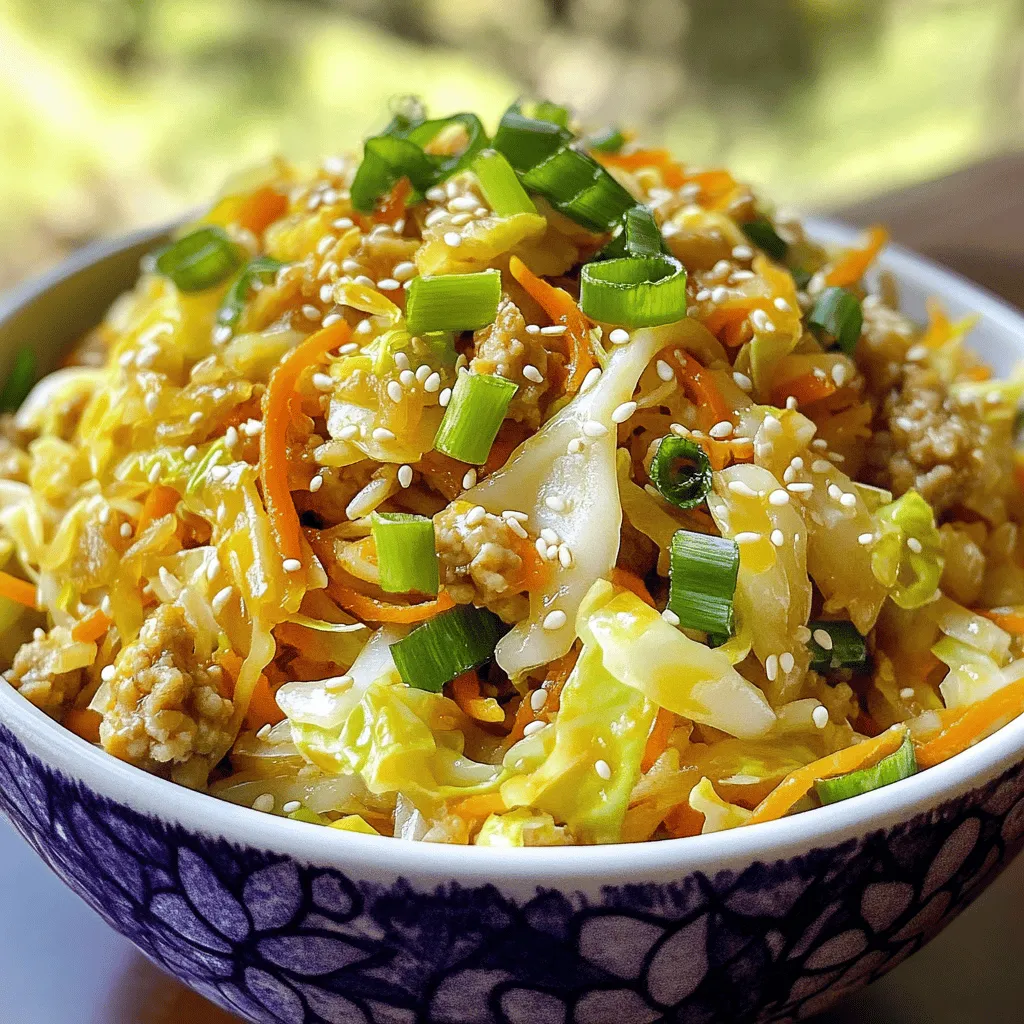 Egg Roll in a Bowl Flavorful and Easy Recipe