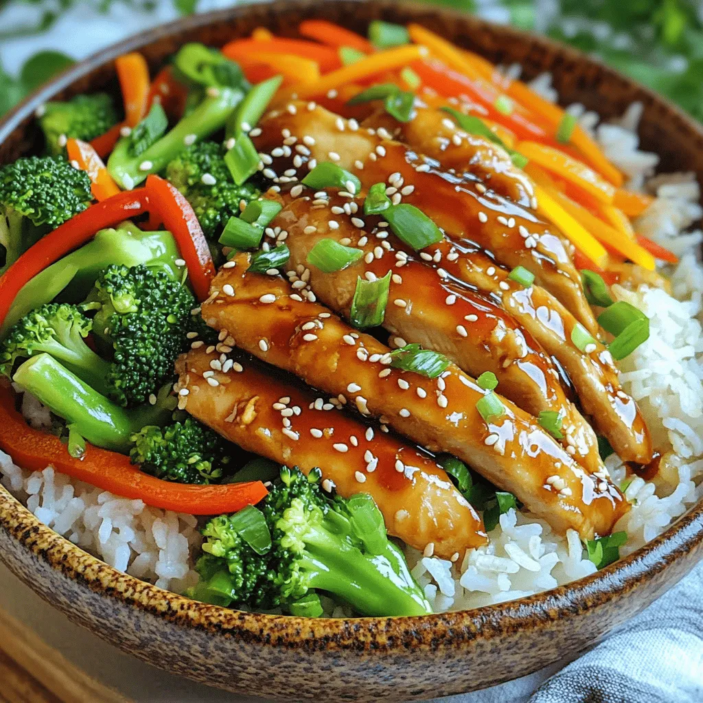 Teriyaki Chicken Rice Bowls Simple and Tasty Recipe