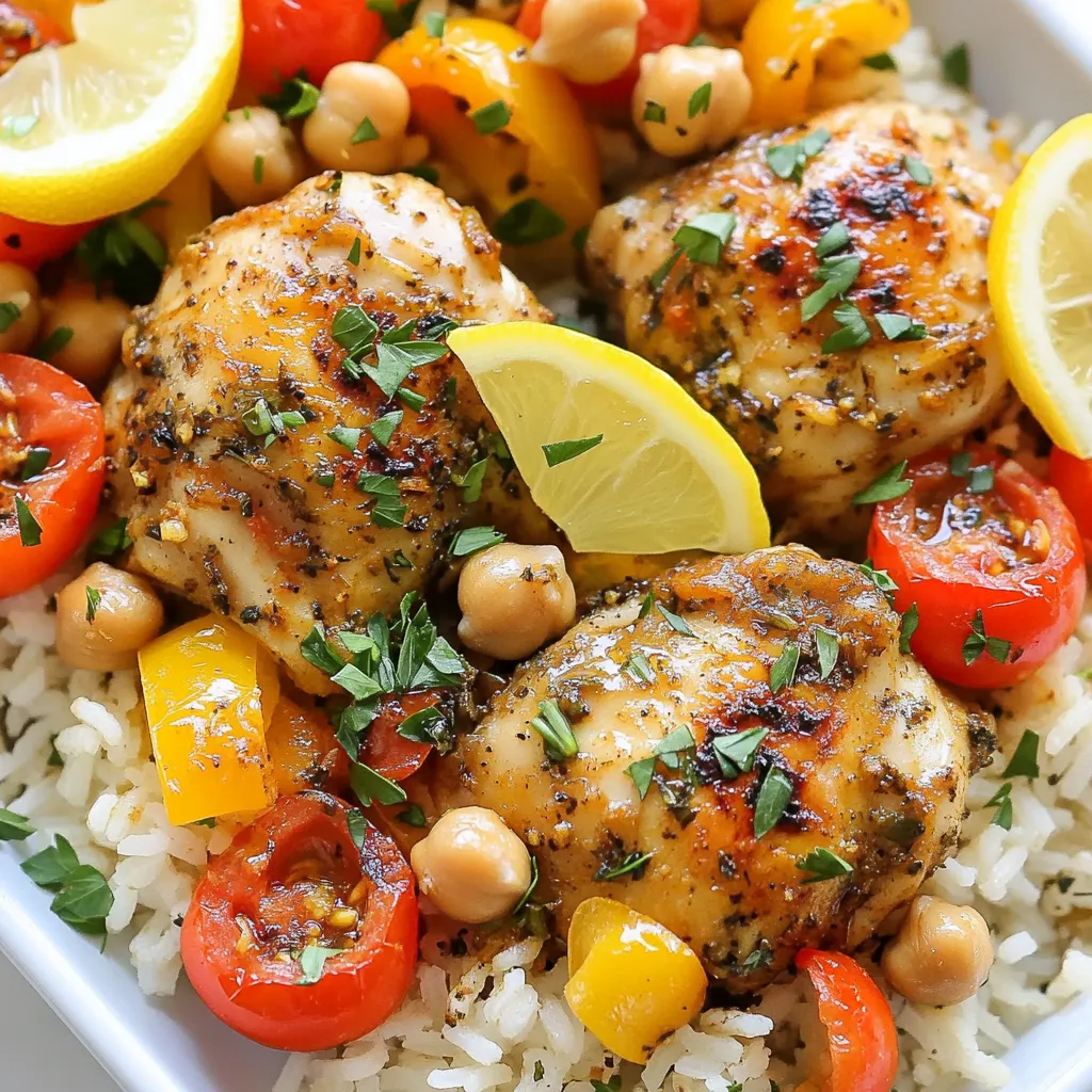 Mediterranean Chicken and Rice Simple Flavor Feast