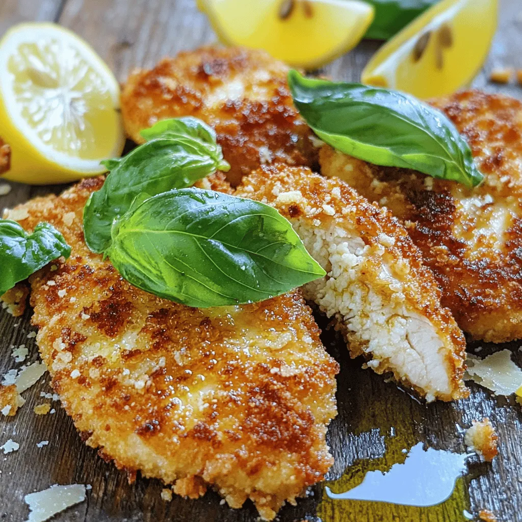 Italian Basil Chicken Cutlets Flavorful and Simple Meal