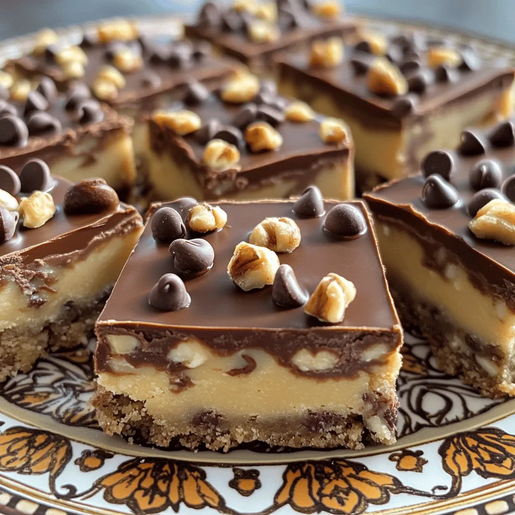 No-Bake Cookie Dough Bars Simple Sweet Treat
