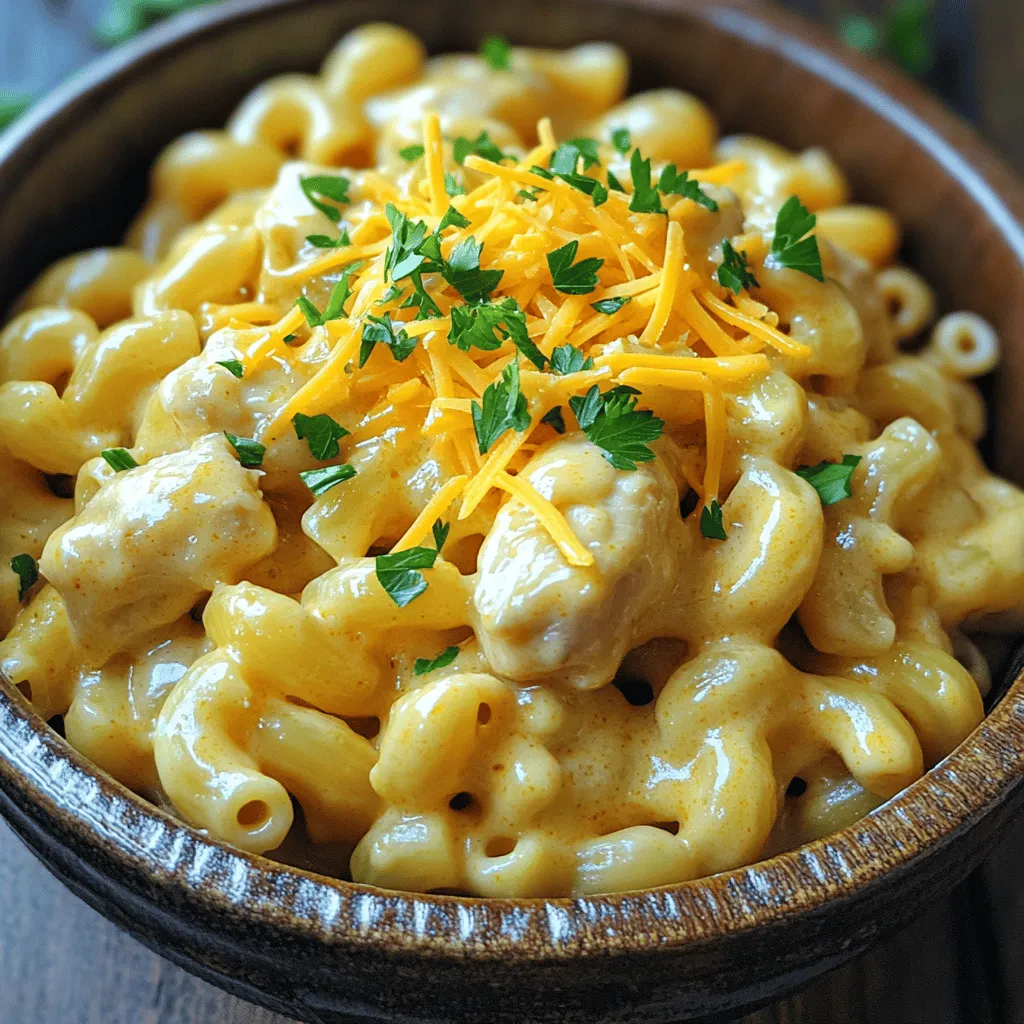 Savory Honey Garlic Butter Chicken Mac &#038; Cheese Recipe