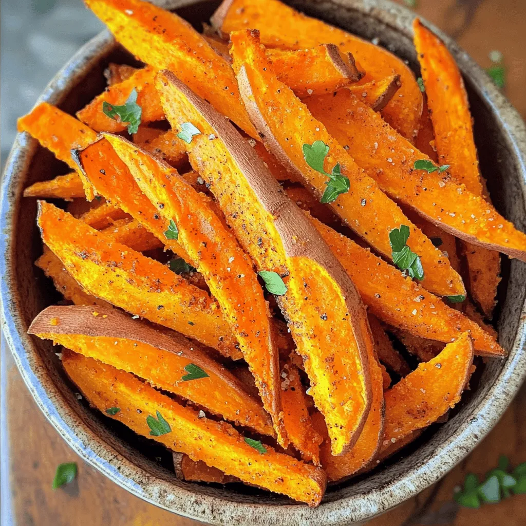 Air Fryer Sweet Potato Fries Crispy and Flavorful Treat