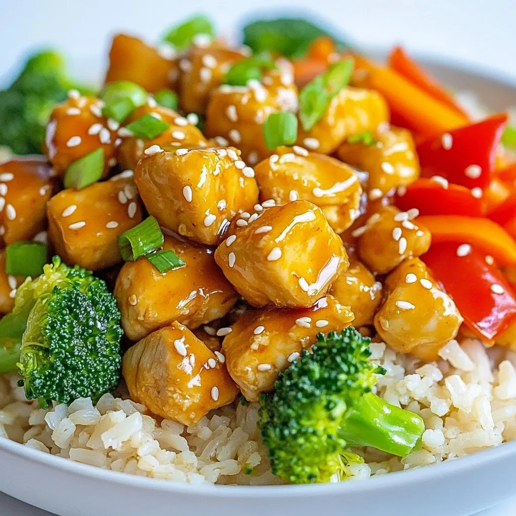 Healthy Sesame Chicken Flavorful and Nutritious Meal