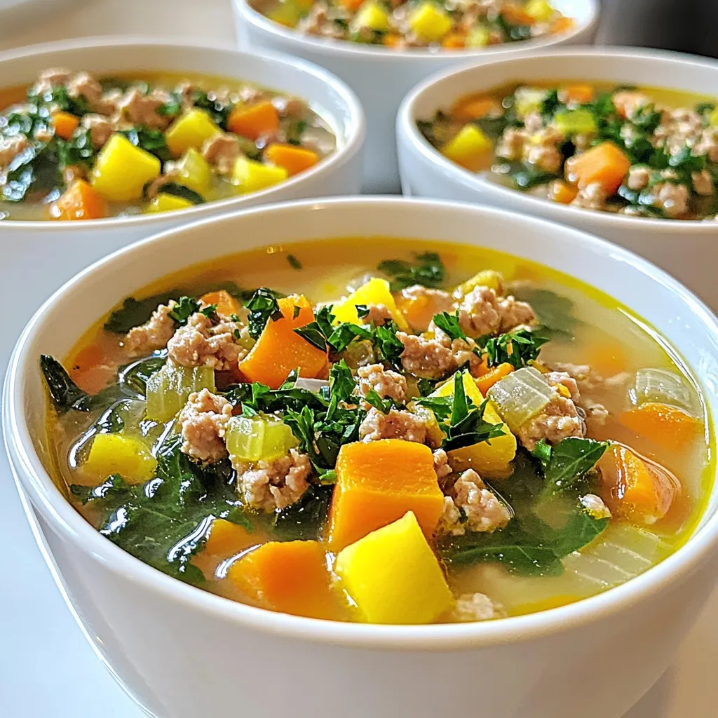 Weight Loss Turkey Vegetable Soup Healthy and Easy Meal