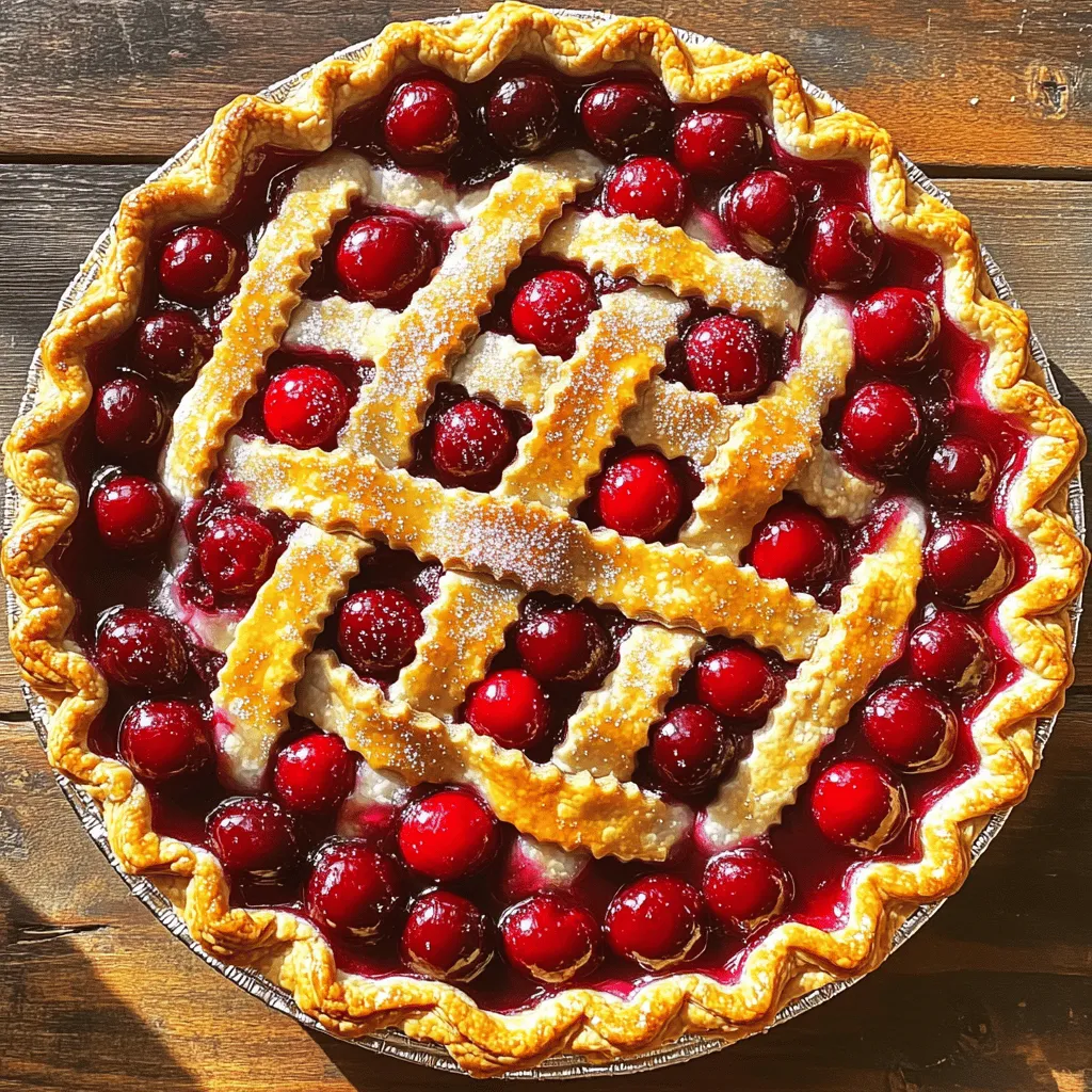 Easy Cherry Pie Delightful and Simple Recipe Guide