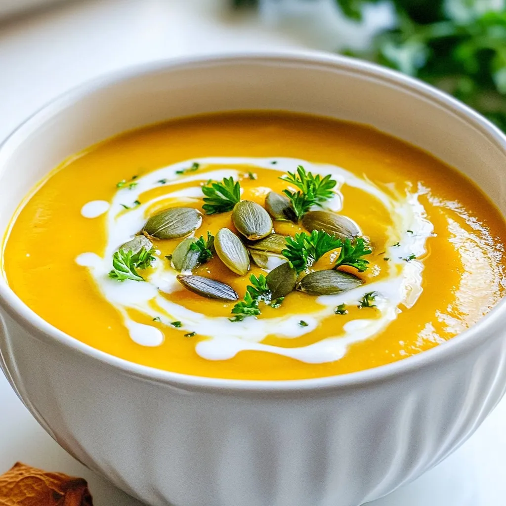 Butternut Squash Pumpkin Soup Flavorful and Comforting