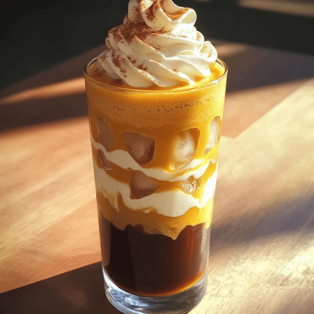 Pumpkin Cream Cold Brew Copycat Easy Year-Round Treat
