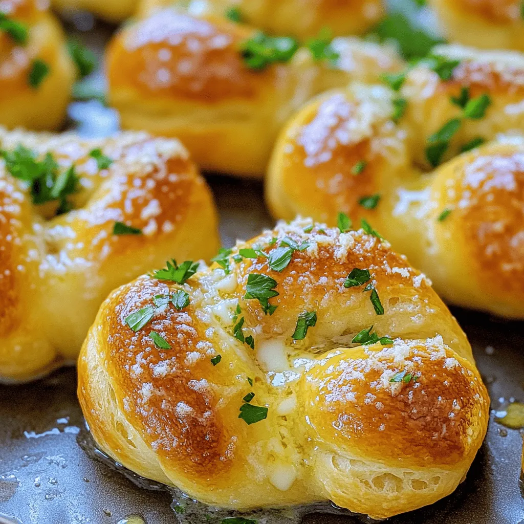 Garlic Knots Recipe Easy and Flavorful Snack Treat