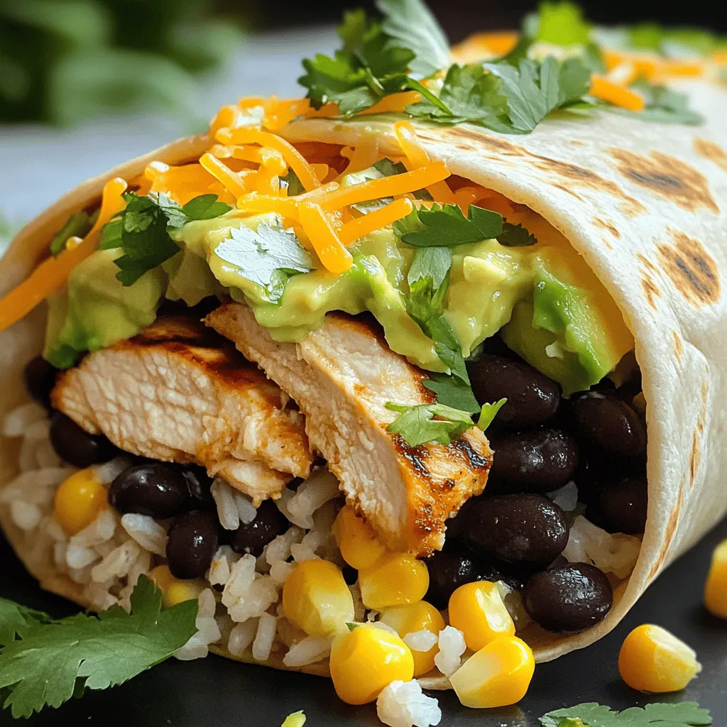 Chipotle Ranch Grilled Chicken Burrito Flavor Boost