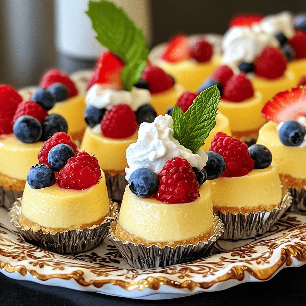 Mini Cheesecake Bites Delightful and Easy Dessert Treat