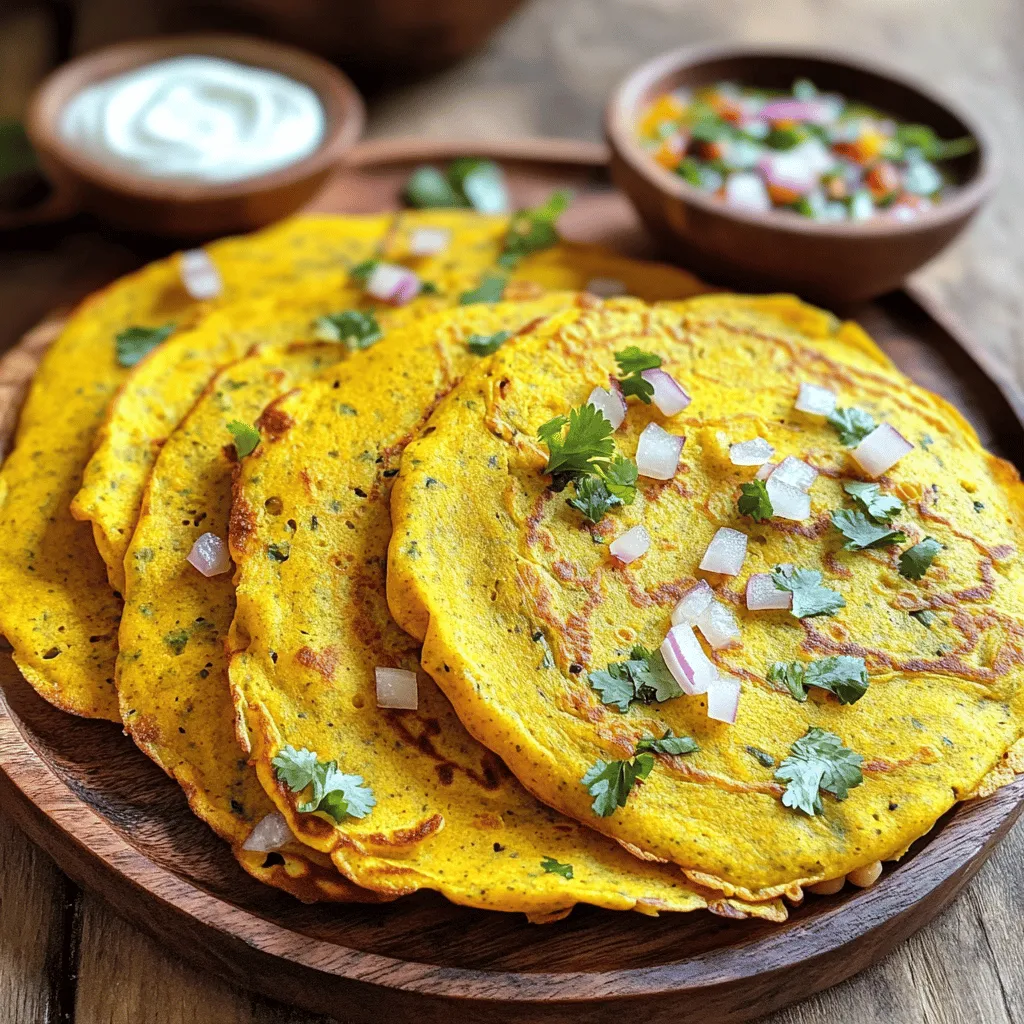 Chickpea Flour Pancakes Easy and Wholesome Meal