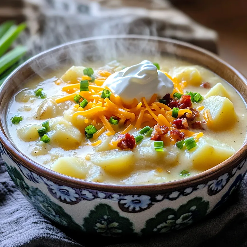 Slow Cooker Loaded Potato Soup Flavorful and Simple Recipe