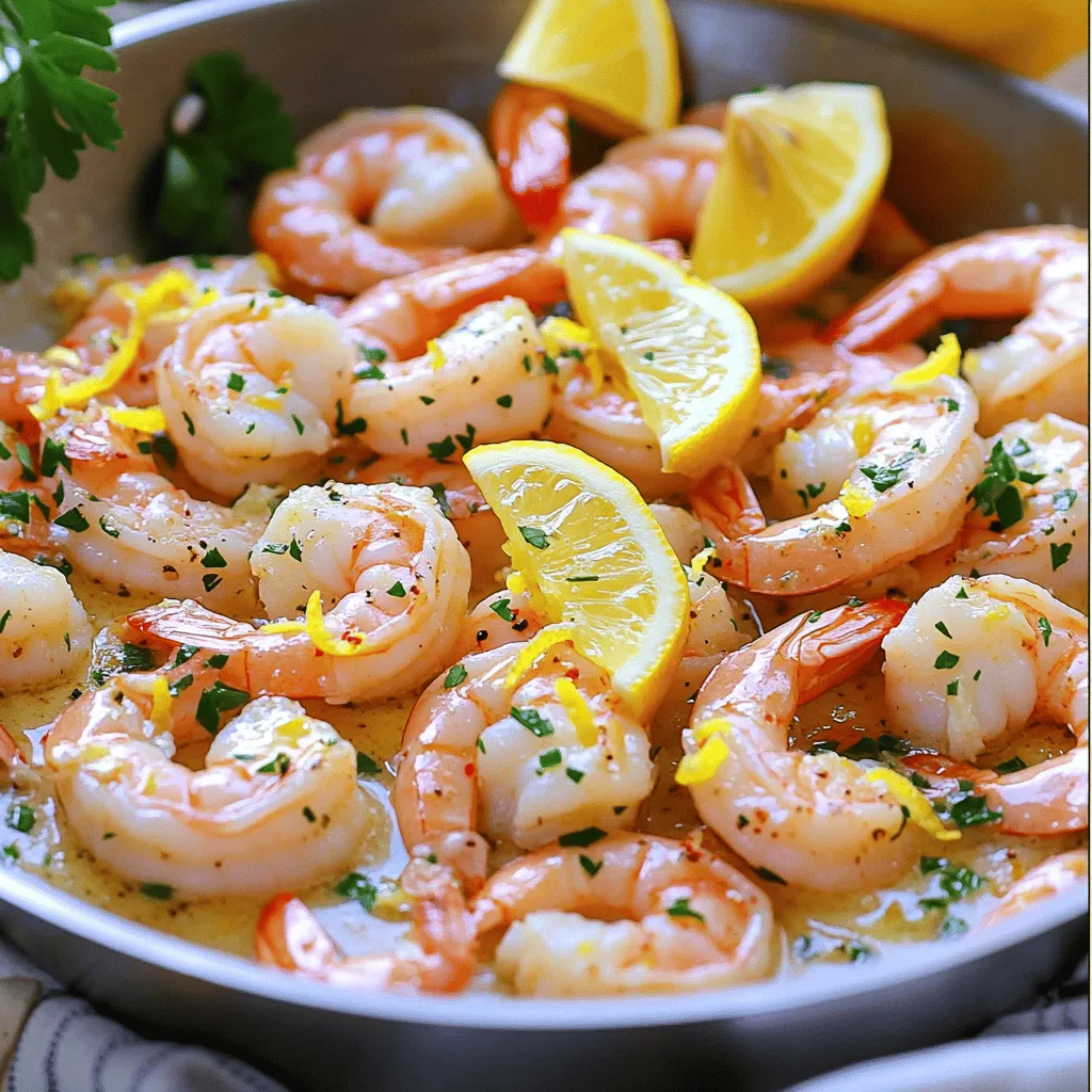 Lemon Garlic Butter Shrimp Delightful and Easy Meal