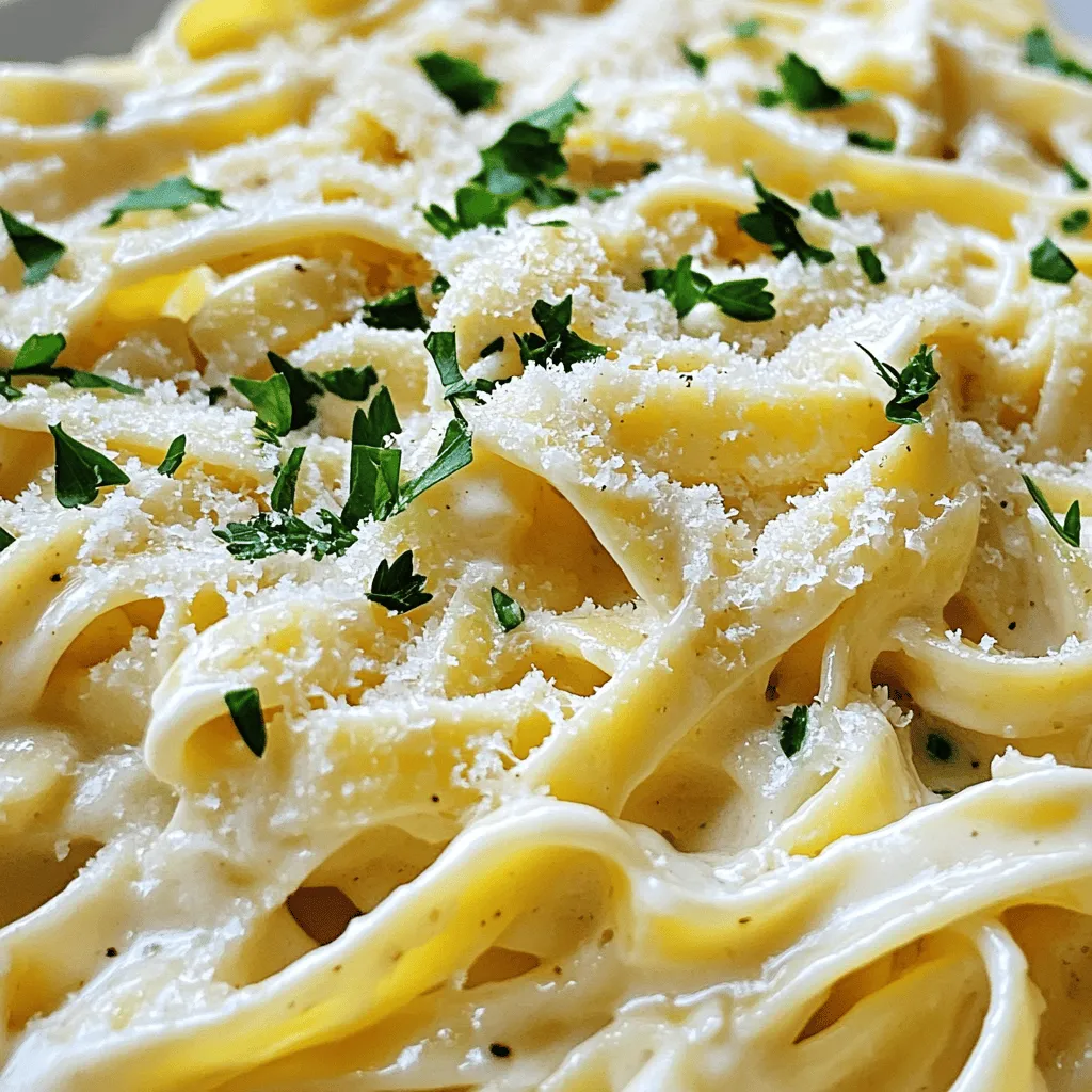 Easy Fettuccine Alfredo Quick and Creamy Delight