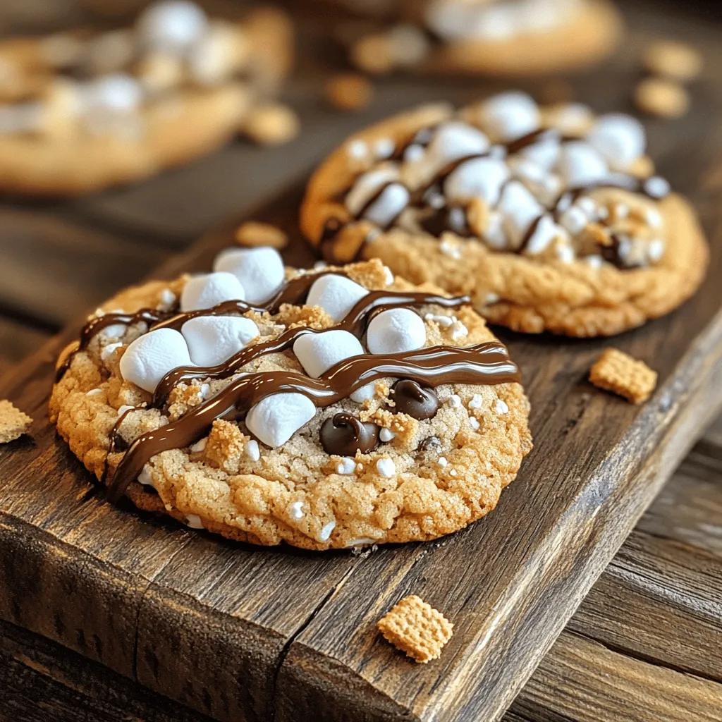 S&#8217;mores Cookies Delightful Recipe for Sweet Treats
