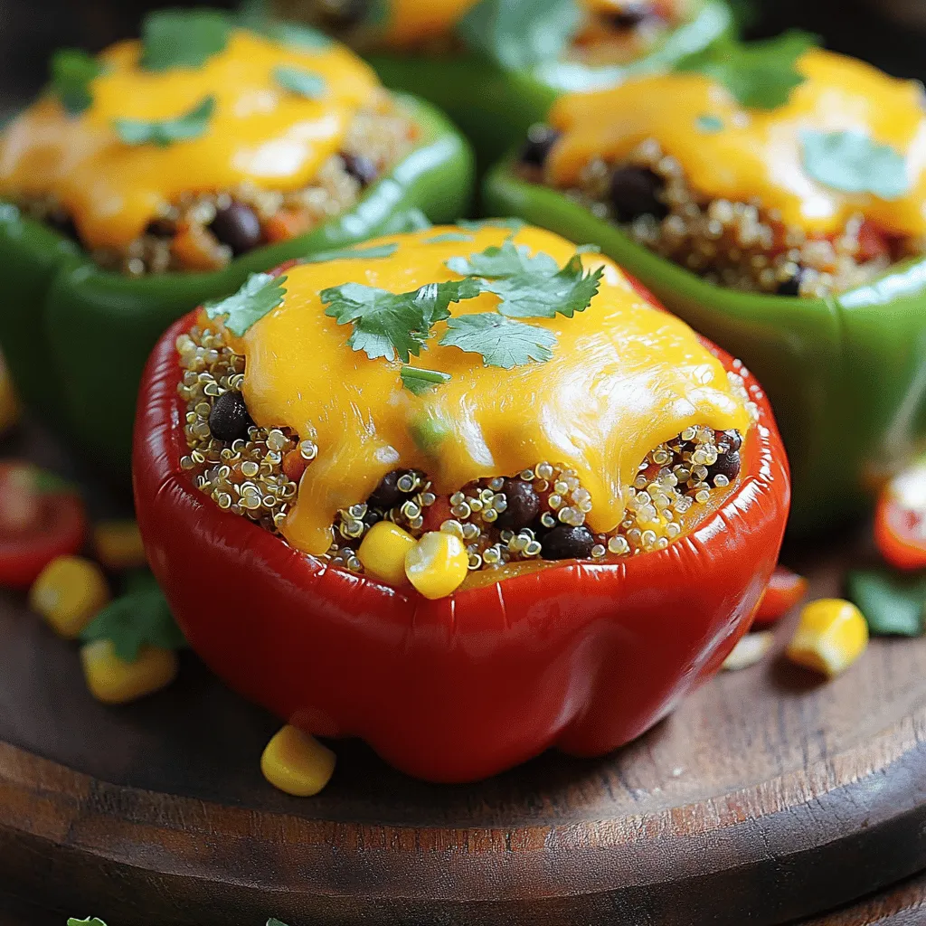 Savory Quinoa Stuffed Peppers Flavorful and Healthy Meal