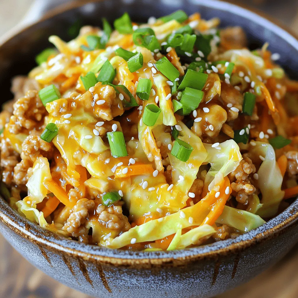 Egg Roll in a Bowl Flavorful and Simple Recipe