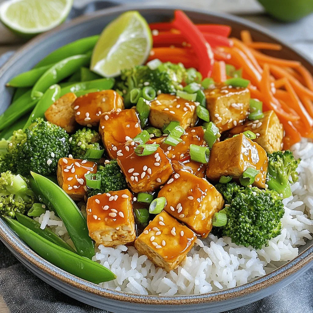 Honey Sesame Tofu Stir-Fry Flavorful and Easy Meal