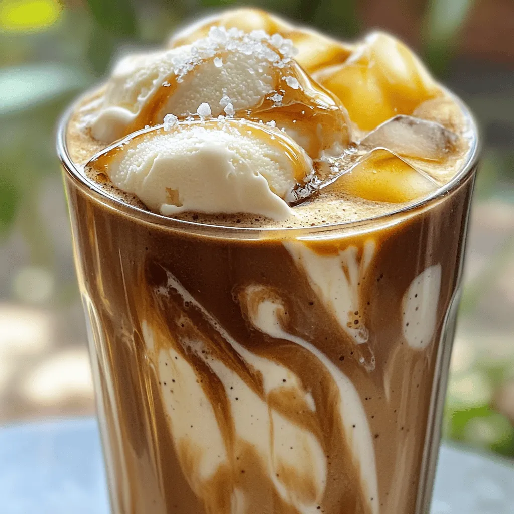 Espresso Salted Maple Shake Flavorful and Rich Treat