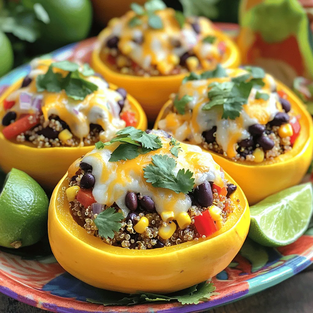 Stuffed Yellow Squash Flavorful and Nutritious Meal